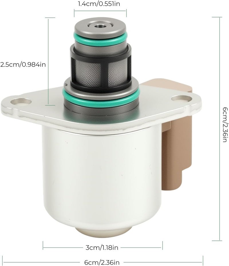 Dexepe SCV Suction Control Valve compatible with Bobcat A770 E32 E35 E42 E45 E50 E55 E85 S450 S510 S530 S550 S570 S590 S595 S630 S650 S740 S750 S770 S850 V519 V723 replace 7256772 Inlet Meter Valve - Image 2